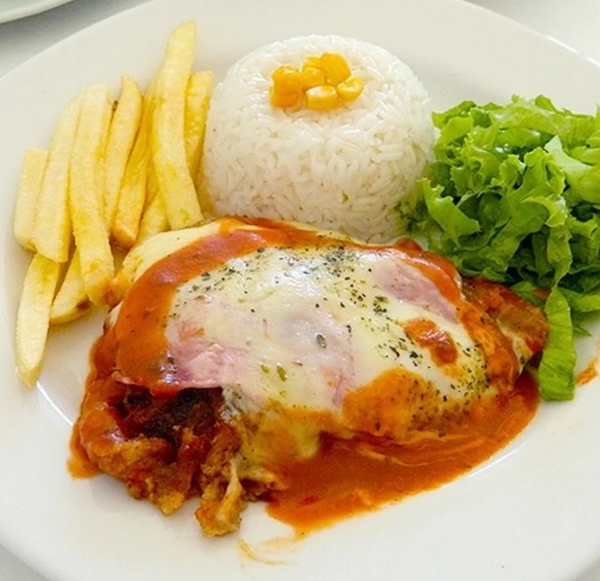 Bife à Parmegiana
