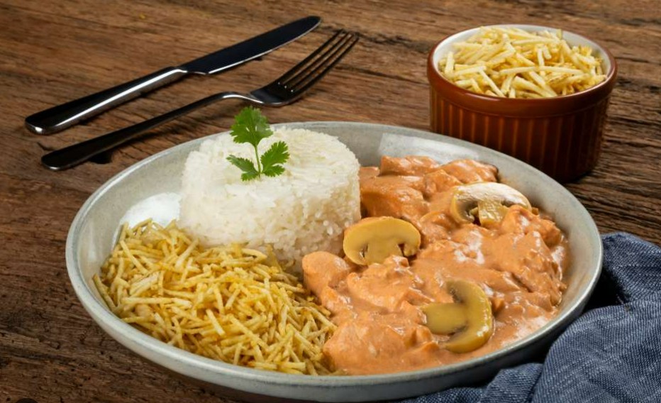 Strogonoff de Frango